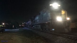 HD: NS 9575 leads NS Train 216 in Austell, GA