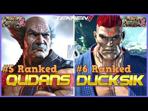 T8 QUDANS 5 Ranked Heihachi Vs PARK DUCKSIK 6 Ranked Jack 8 Tekken 8 High Level Gameplay 