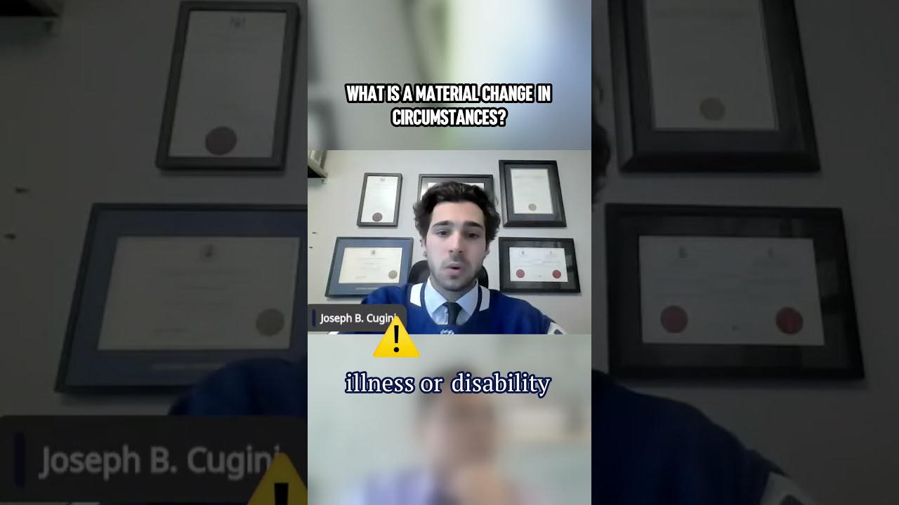 What Is A Material Change In Circumstances 