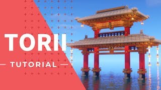 [Minecraft] How to Build a Japanese style Torii Gate(Tutorial)