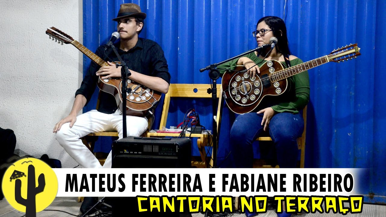 CANTORIA no Terraço em Juazeirinho/PB | Poetas Repentistas: Matheus Ferreira e Fabiane Ribeiro 🌵