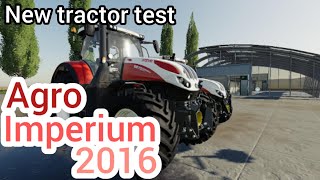 New Tractor Test Agro Imperium 2016