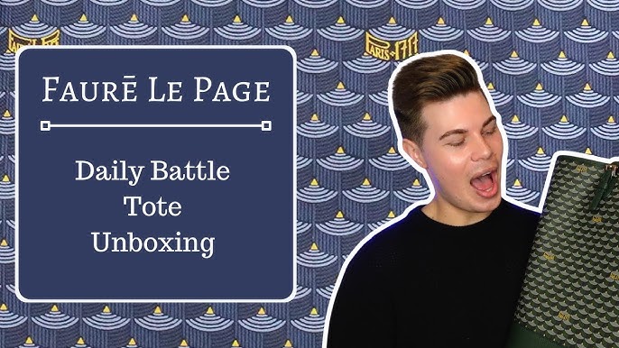 FAURE LE PAGE DAILY BATTLE ZIP TOTE REVIEW 