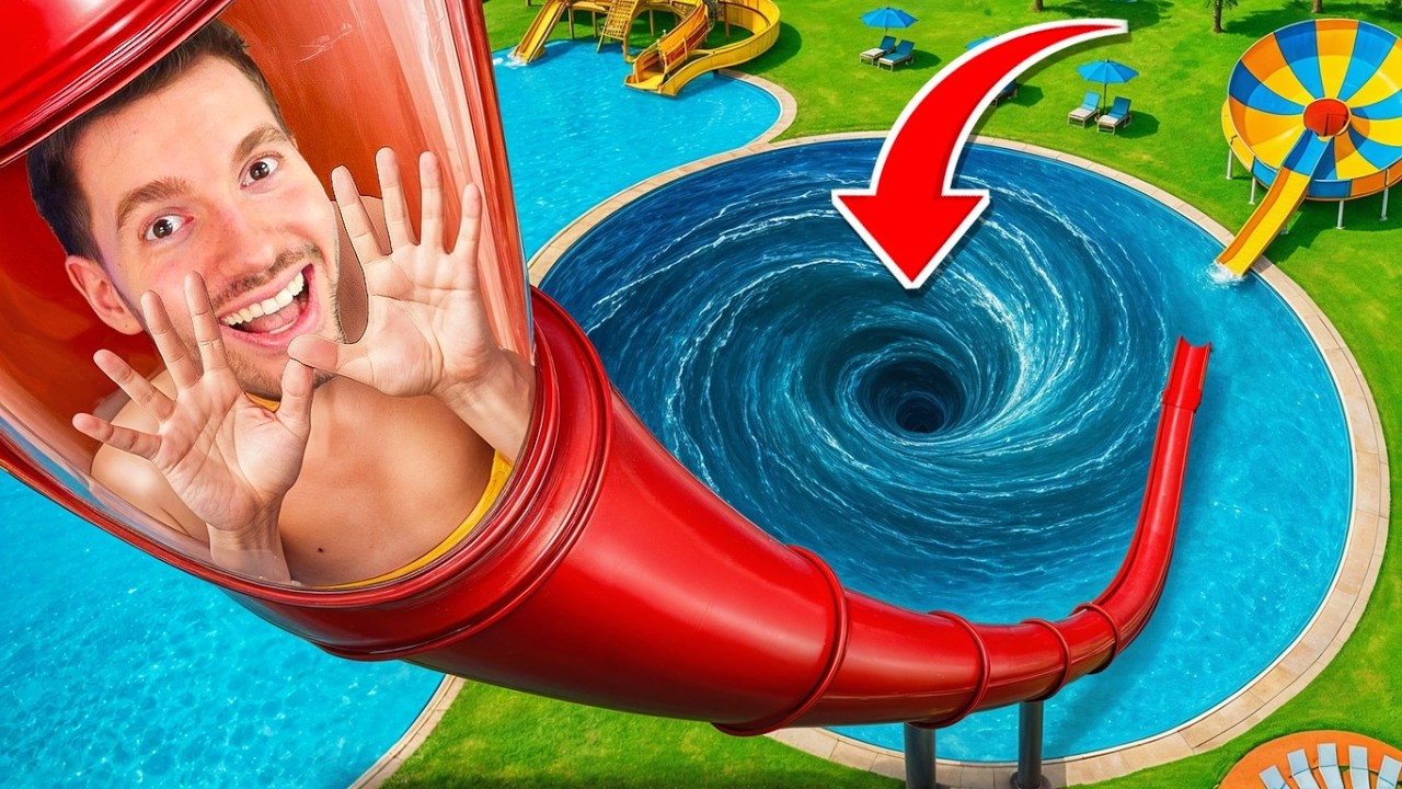 LIPÃO no maior TOBOGÃ DO MUNDO! - Waterpark Simulator