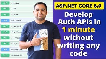 Authentication and Authorization in asp.net core using AddApiEndpoints | Fastest Way to Develop APIs