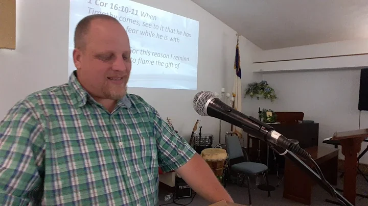 sermon - how old are you - 1 Timothy 1:3-8