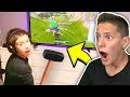 PERDE LA PARTITA E DISTRUGGE IL TELEVISORE! *FINITO MALE* 😱 FORTNITE 2