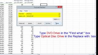 Microsoft Excel: How to Replace a String with Another String