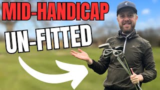 Will a MID HANDICAP golfer notice any difference PLAYING GOLF with UN-FITTED golf clubs?...