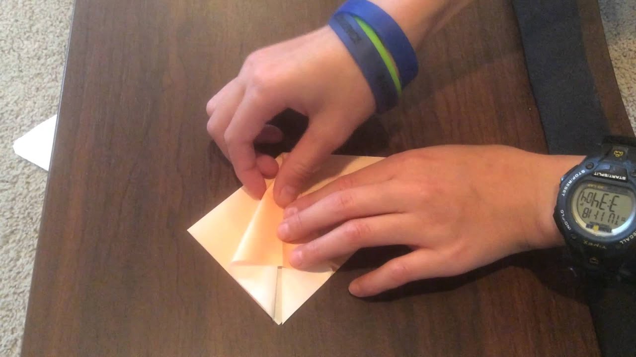 Origami Basic Fold Swivel Fold YouTube