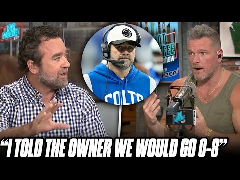 Thumbnail for Jeff Saturday Opens Up About His Time As Colts Interim Head Coach | Pat McAfee Show