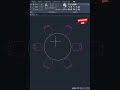 Lệnh ARRAY + POLAR trong autocad #short #autocad #autocadtutorial #autocad2d #xaydung247