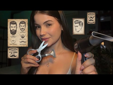 ASMR | Barba Cabelo e Bigode 🧔‍♂️