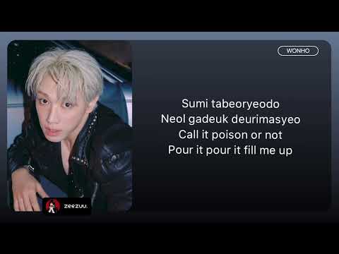 WONHO (원호) `Don't wake me up´ (lyrics)