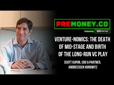 [PREMONEY 2014] "Venture-nomics: The Death Of Mid-Stage & Birth Of The Long-Run VC Play"