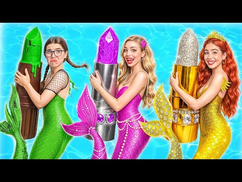 ريتش مقابل بروك مقابل غيغا حورية البحر الغنية Multi DO Girls
