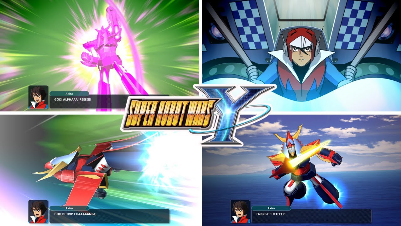 RAIDEEN THE BRAVE - ALL ATTACK ANIMATION | SUPER ROBOT WARS Y