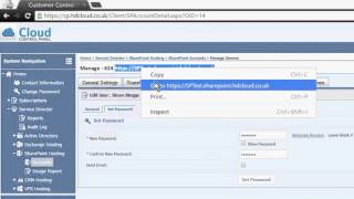 Control Panel and Sharepoint creation webinar