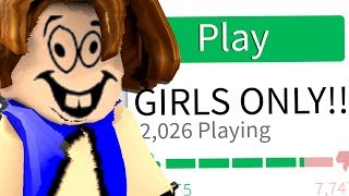 When BOYS play ROBLOX GIRLS ONLY GAME screenshot 3
