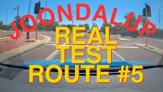 Driving Test Route 2026 Joondalup WA - Winton Rd/Bunnings Edgewater