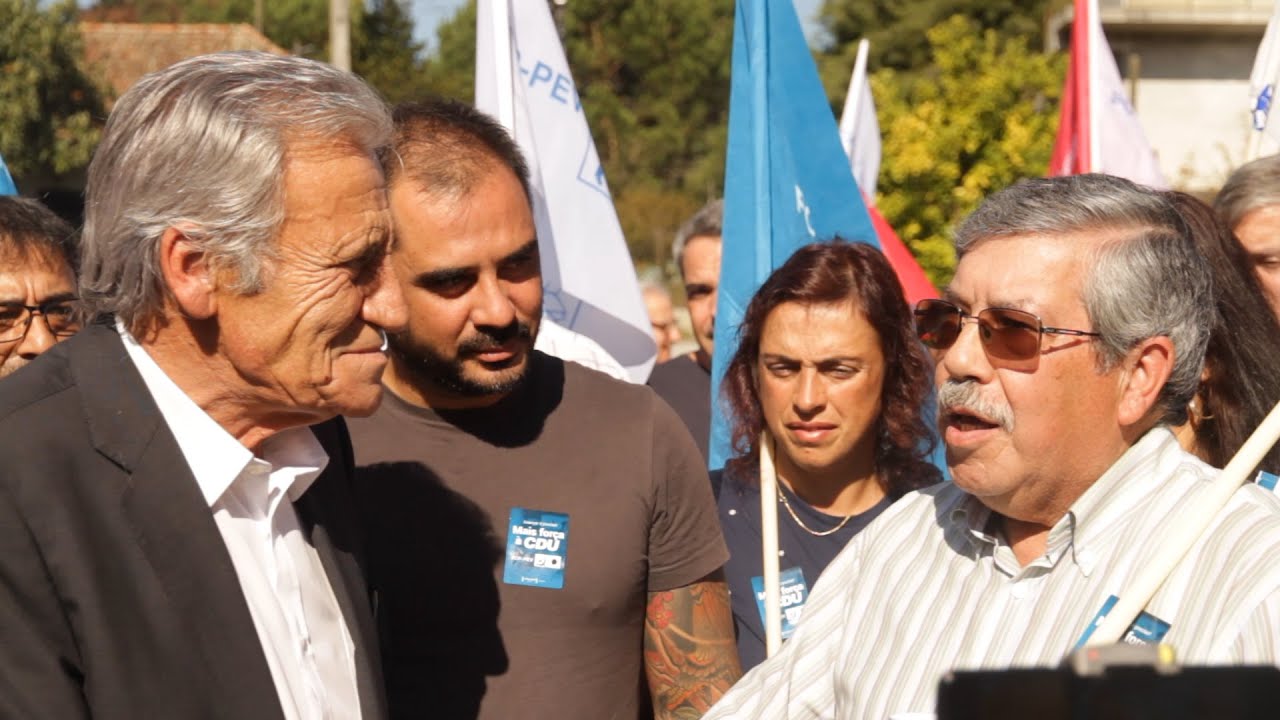 Jerónimo de Sousa: Encontro com ex-Trabalhadores das Minas da Urgeiriça