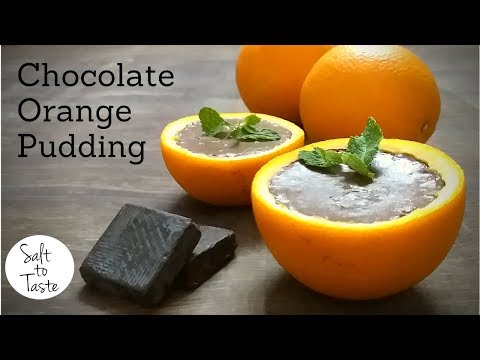 Video: Chocolate Pudding With Orange