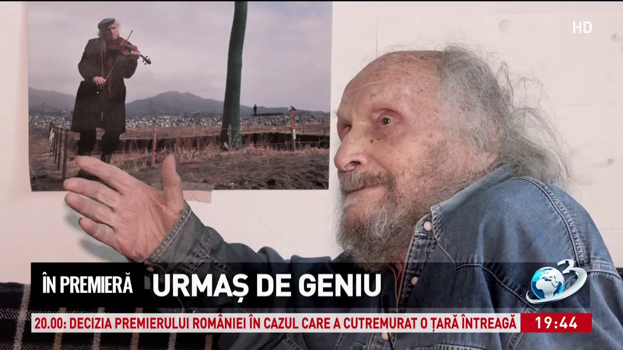 In premiera  - Urmas de geniu  Ivry Gitlis, elevul lui George Enescu