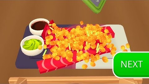 Sushi Roll 3D - Cooking ASMR Game - Android, iOS Gameplay | Kick Tom