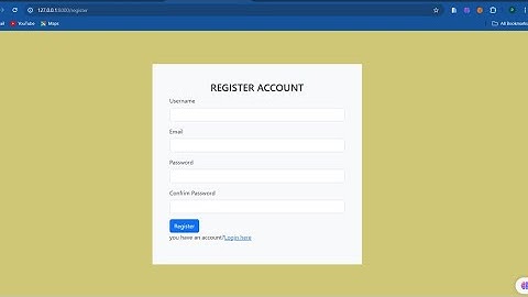 Laravel 11 Framework : Laravel Authentication(part1)