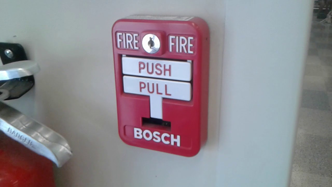 BOSCH Dual Action T-BAR With Fire Annunciator And Security Keypad
