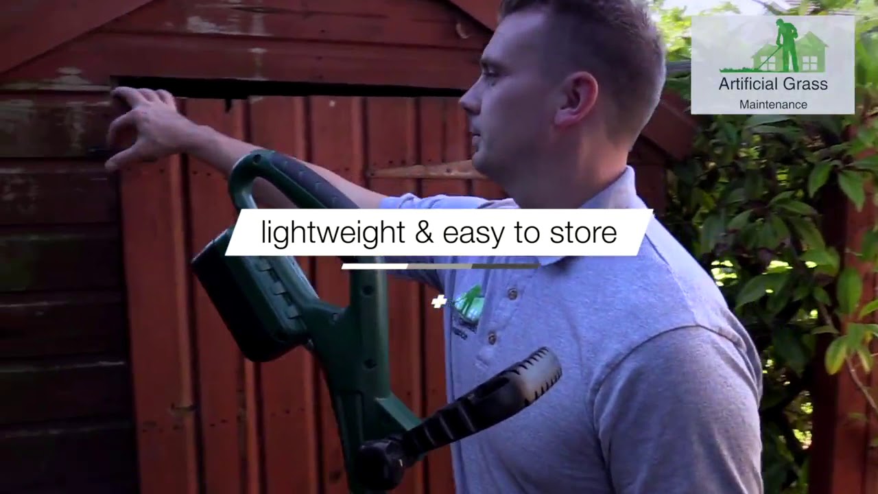 Artificial Grass Power Brush Lithium Battery AGM C200 fake grass