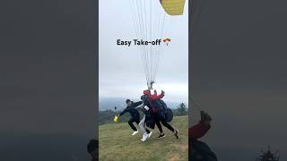 Easy Take-off Paragliding