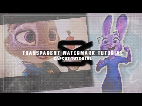 How to Make a Transparent Watermark in CapCut PC | Beginner Tutorial✨