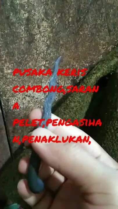 keris combong,sarana penaklukan ,pengasihan,yg di cari orang