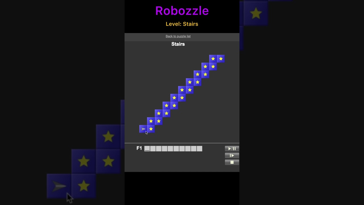 Robozzle: Stairs 