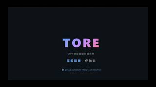 Tore---A Completely Offline Modern Multi-Editor Desktop Application