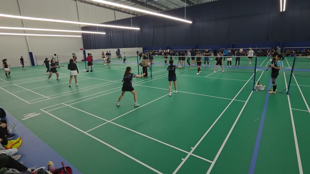 Chibi Titans vs GWBC Starstone (V2) (WD3) - Badminton Veterans 2025 (Kilsyth)