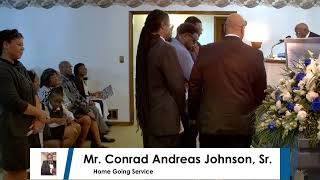 Conrad Johnson Funeral