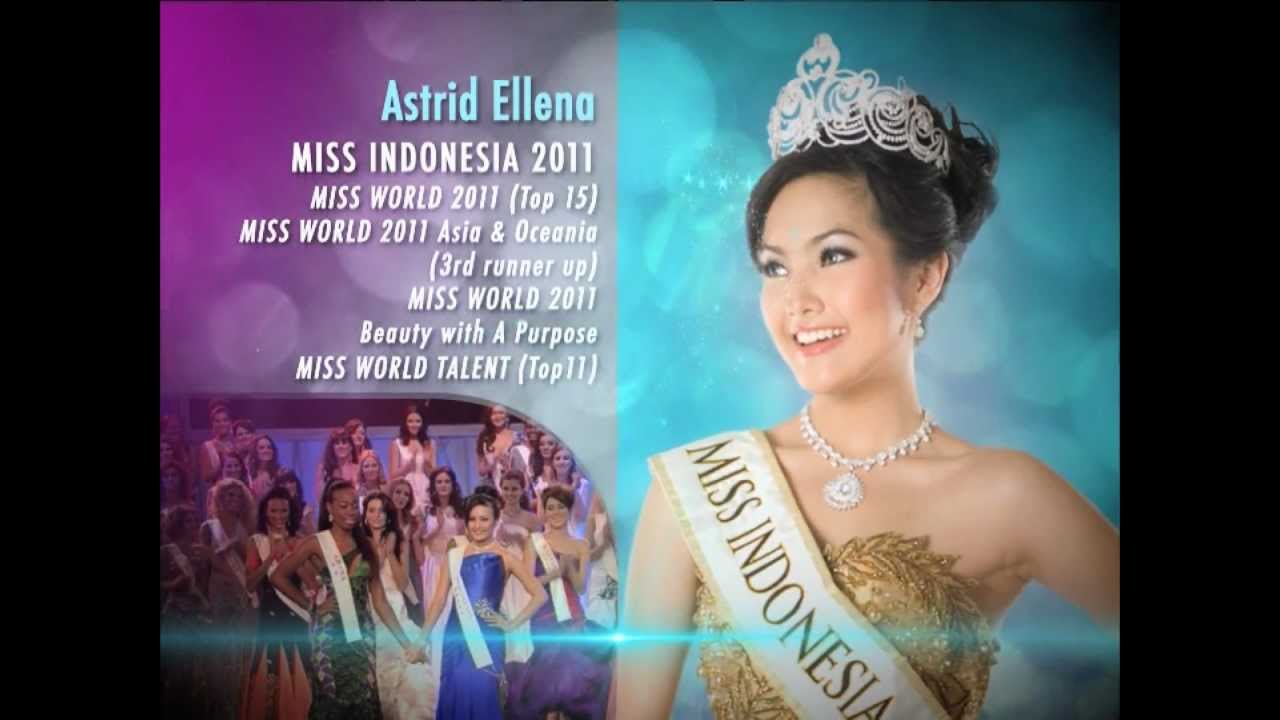  Miss  Indonesia  2013 Hall Of Fame YouTube