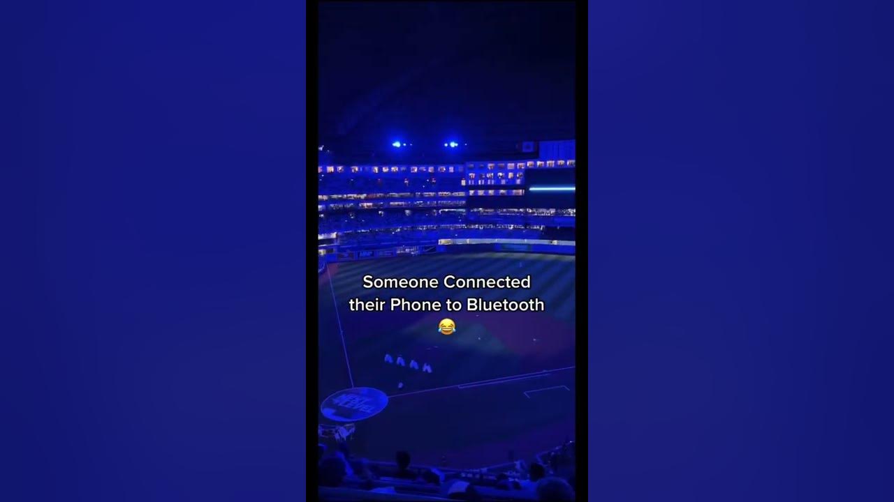 Connecting a Phone to Bluetooth at a Stadium!