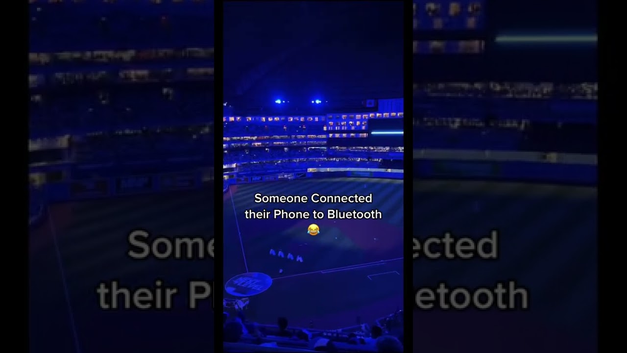 Connecting a Phone to Bluetooth at a Stadium!