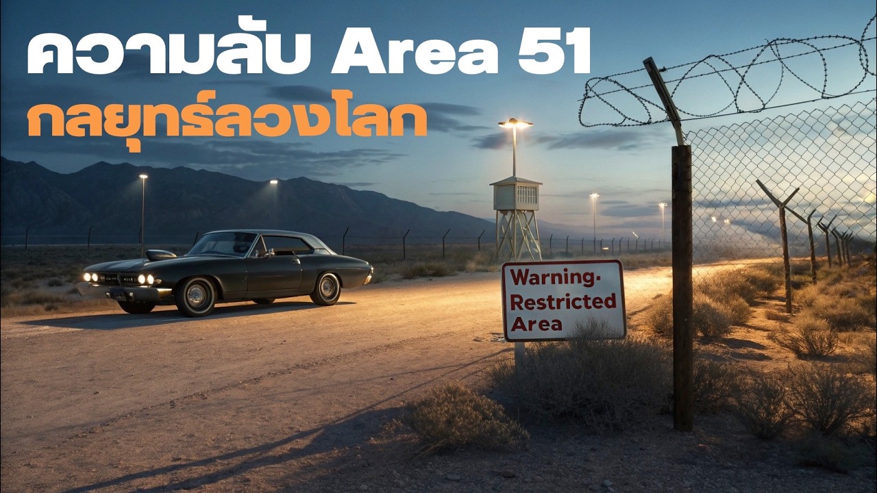 เบื้องหลังการสอดแนมทางอากาศและตำนาน Area 51