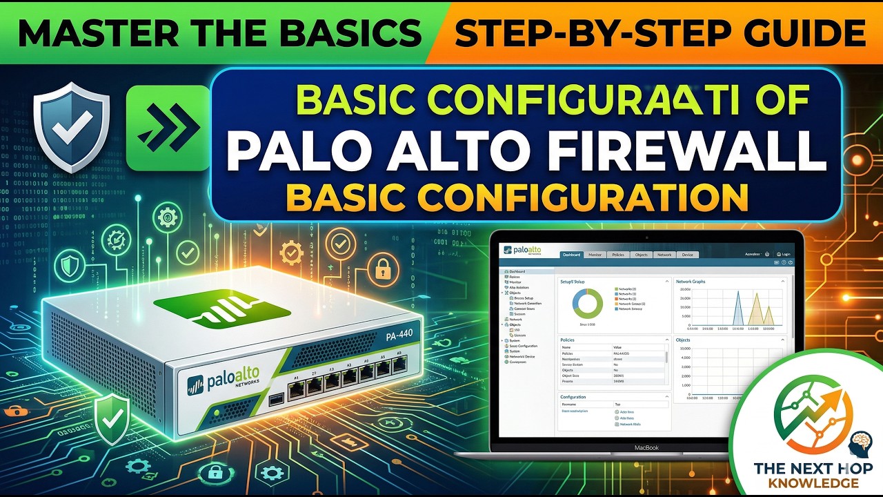 Basic configuration of Palo alto Firewall - YouTube