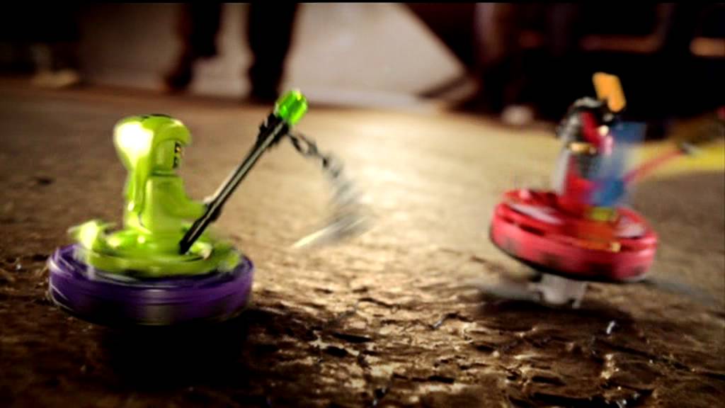 LEGO Ninjago spinnery - Lasha vs. Samurai