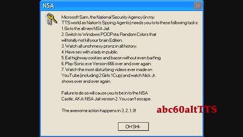 Microsoft Sam Reads Funny Windows Errors S3EP9