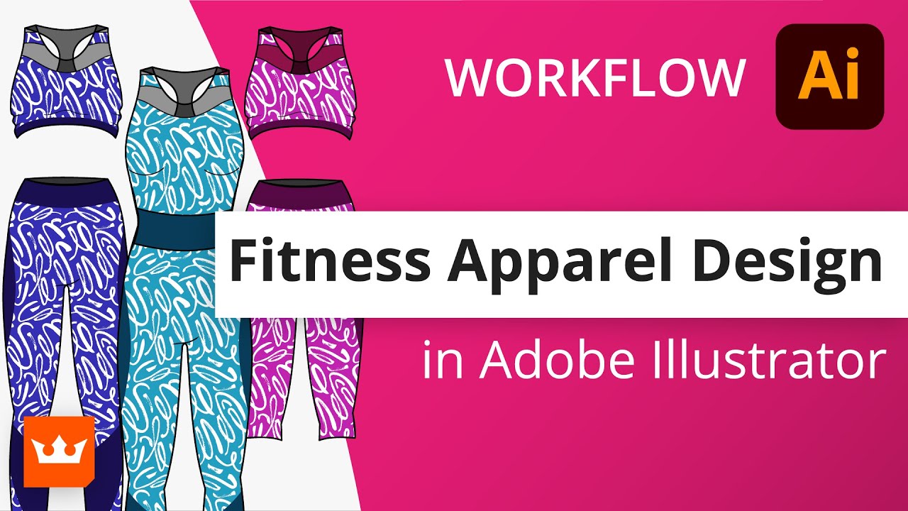 Fitness Apparel Design Workflow in Adobe Illustrator Astute Graphics
