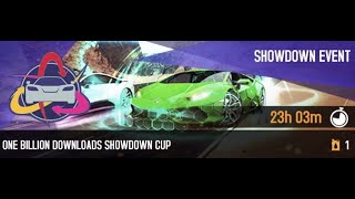 Showdown mode is back in Asphalt 8... for a limited time! 😱 (1 billion downloads celebration)