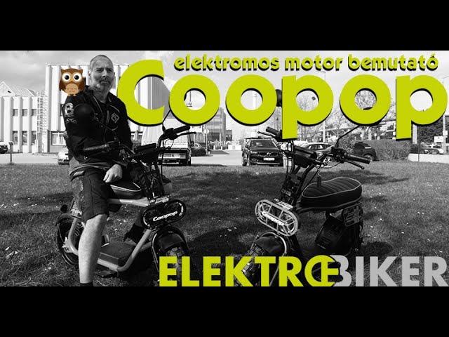 Coopop elektromosmotor-bemutató 