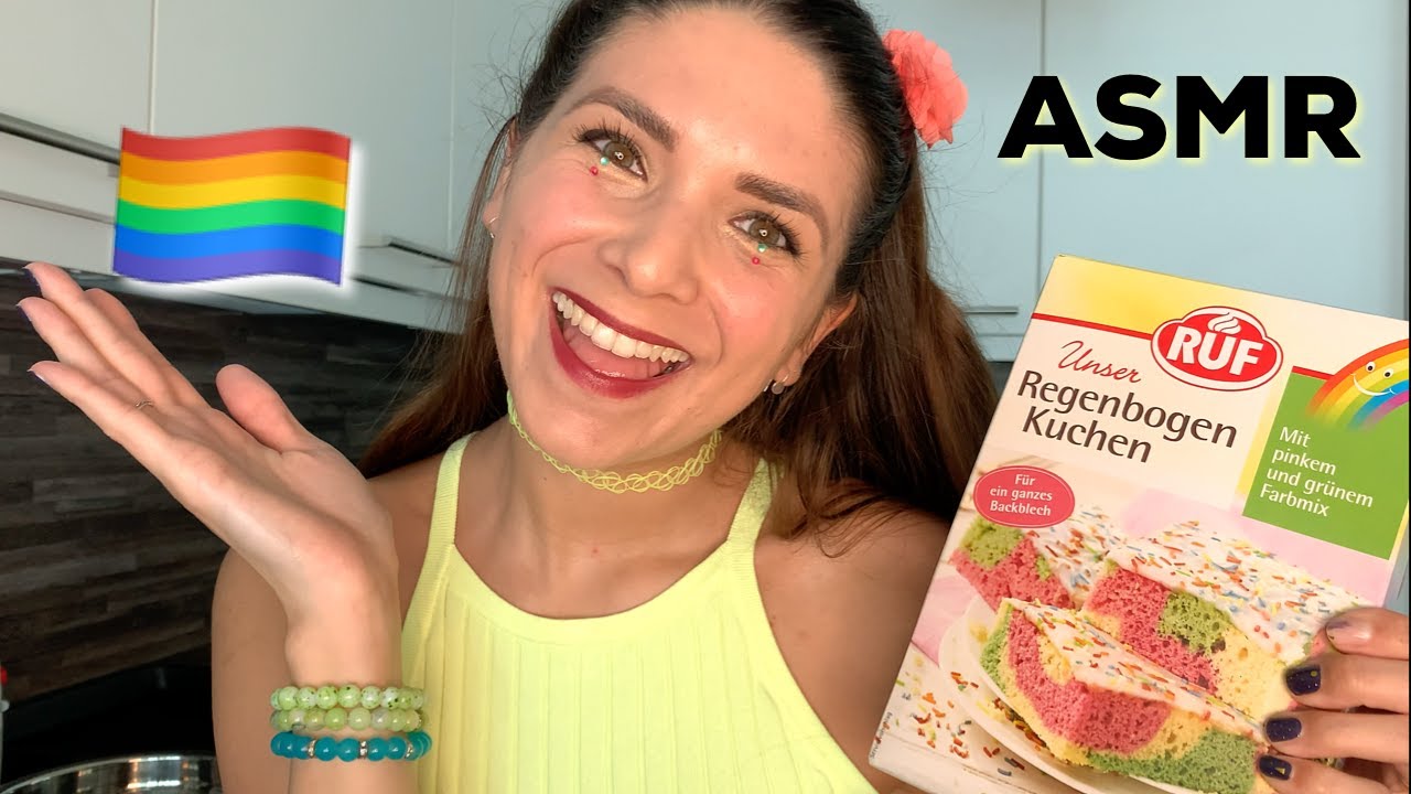 ASMR 🌈 Cake - HAPPY PRIDE 🏳️‍🌈 Love is Love