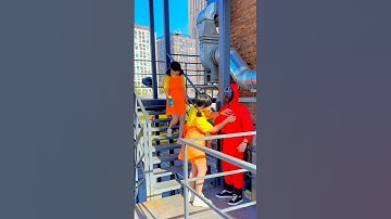 SQUID GAME: secret love…😬💔🦑 #pranks #squidgame #twins